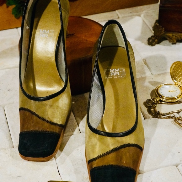 Emme Erro Vero Cuoio Pump Heel shoes - Picture 2 of 5